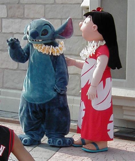stitch and lilo at disney world becky shannon flickr