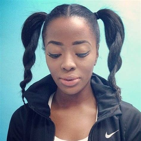 Natural hair ponytail hairstyles for black women 23. 40 Best Sporty Hairstyles for Workout - The Right Hairstyles