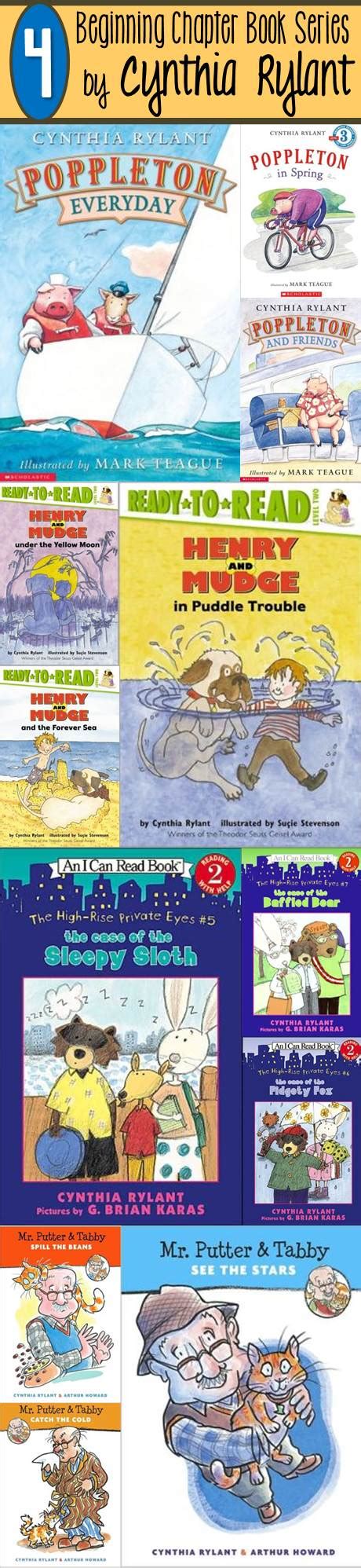 Great Early Chapter Book Series By Cynthia Rylant Reading Unit