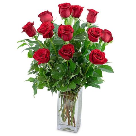 Classic Dozen Red Roses Ada Florist Mulick Floral Shop And Ts Local