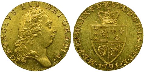 George Iii Gold Guinea 1791 House Of Hanover Asprey Coins