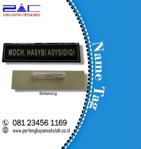 Cetak Name Tag Siswa Harga Terjangkau di sini ! - Perlengkapan Sekolah