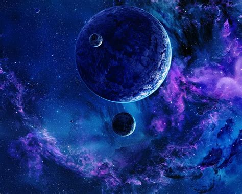 1920x1080px 1080p Free Download Space Blue Clouds Earth Galaxy