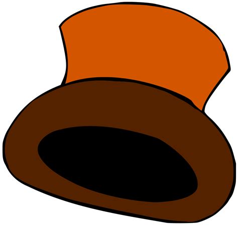 Brown Top Hat Clipart Clip Art Library