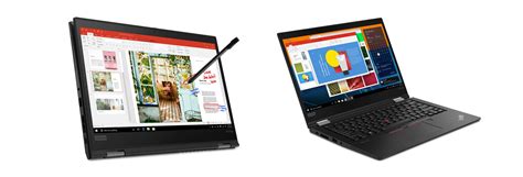 Lenovo ThinkPad X13 and X13 Yoga updates of the X390 lineups