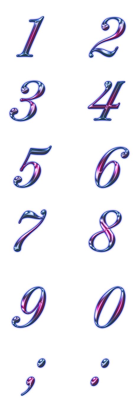 Numbers Png Transparent Images Free Download