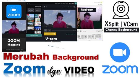 Merubah Background Zoom Meeting Dengan Video Atau Gambar Bergerak