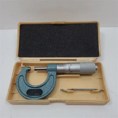 Mitutoyo Economy Design 0 1 Friction Thimble Micrometer 103 135 49