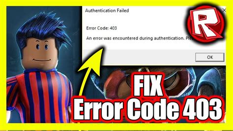 How To Fix Roblox Error Code Fix Roblox Authentication Failed Error Code Youtube