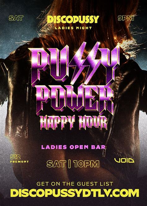 Pussy Power Happy Hour Tickets At Discopussy In Las Vegas By Corner Bar