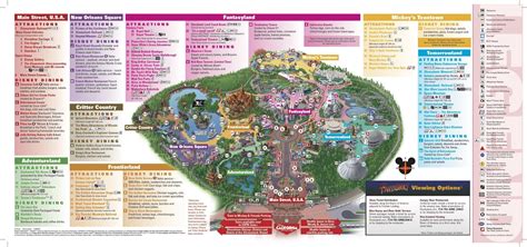 Disneyland Paris Printable map | Disneyland map, Disneyland attractions, Disneyland park