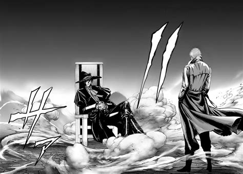 One punch man manga caped baldy zombie man japanese art prints man icon drawing reference poses face reference sketch inspiration anime people. Alucard (Hellsing) vs Zombieman (One Punch Man) SPOILERS ...