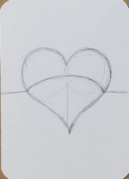 How To Draw A 3d Heart Optical Illusion Drawing Art By Ro