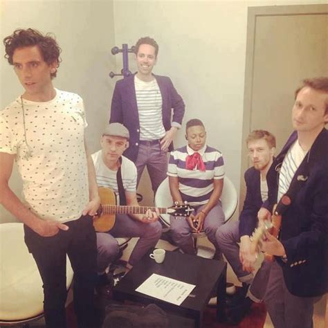 Mika And His Band All Dressed Up With Beautiful Mika Clothing