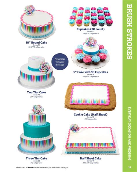 Sam's club cakes can be personalized to show the gender of the baby using colorful whipped icing on the cake's exterior or by placing a specific icing. Sam's Club Cake Book 2019 20 | Sams club cake, Sams club ...
