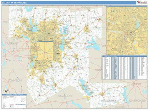 Maps Of Dallas Metro Area Texas