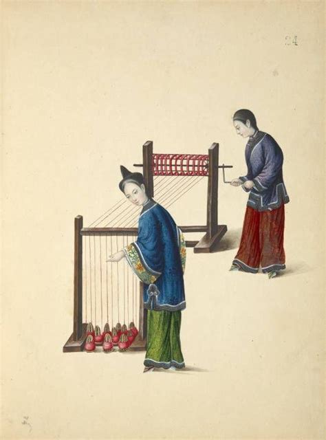 Chinese Cultivation Of Silk Worms And Silk Making