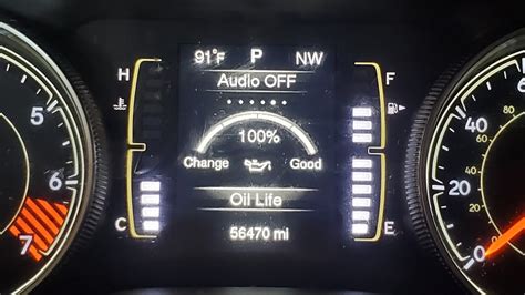 How to: Reset the Oil Life on a on a 2014 Jeep Cherokee 