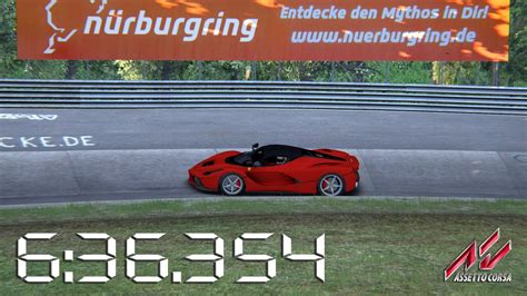 Assetto Corsa Ferrari Laferrari N Rburgring Nordschleife Lap