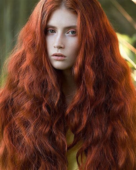 Длинные Волосы Рыжего Цвета Фото Telegraph