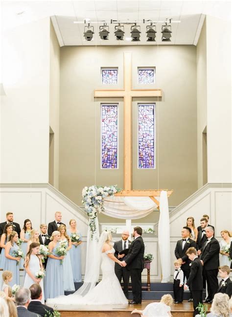 Refreshing Church Wedding In Spring Hayden And Clay Tulle