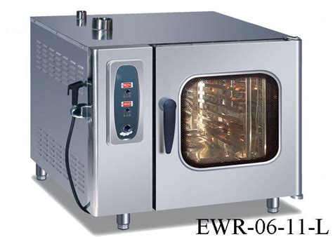 Full Stainless Steel Electric Oven For Baking Digital System 6 Trays