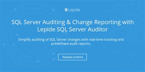 Sql Server Auditing Tool Lepide Auditor