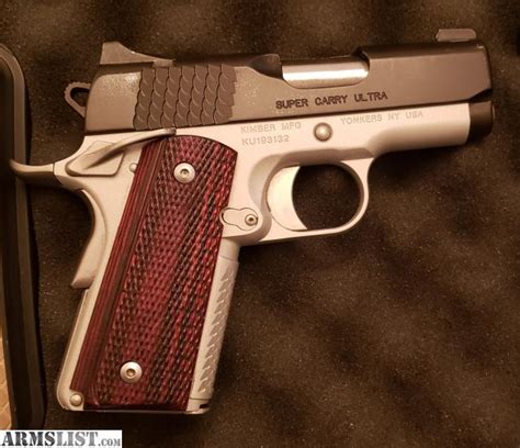 Armslist For Sale Kimber Super Carry Ultra
