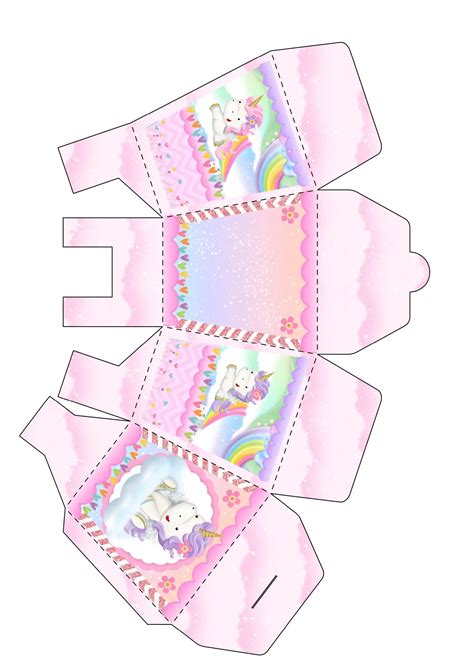 Kit Festa Unicórnio Rosa Para Imprimir Origamiami Arte Para Toda A