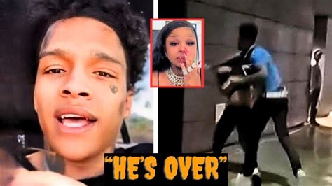 K Suave Confronts Blueface After He B3ats Up Chrisean Youtube