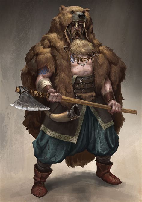 Caio Monteiro Viking Character Fantasy Character Design Character Art