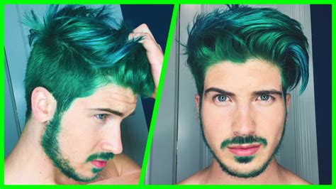 Dying My Hair Green Youtube