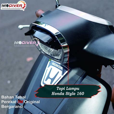 Jual Honda Stylo Paket Aksesoris Variasi Motor Garnish Cover