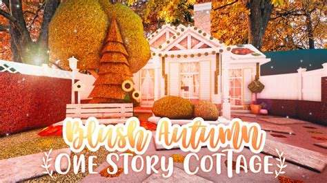 Autumnal Soft Blush One Story Cottage Speedbuild And Tour Itapixca