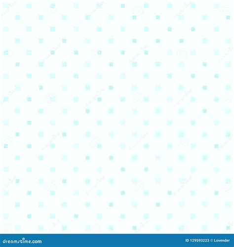 Cyan Square Pattern Seamless Vector Stock Vector Illustration Of