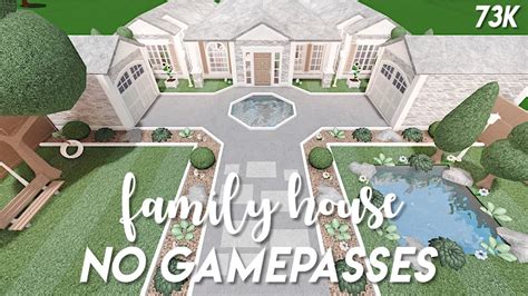 Bloxburg House Ideas 1 Story No Gamepass Layout Best Home Design Ideas