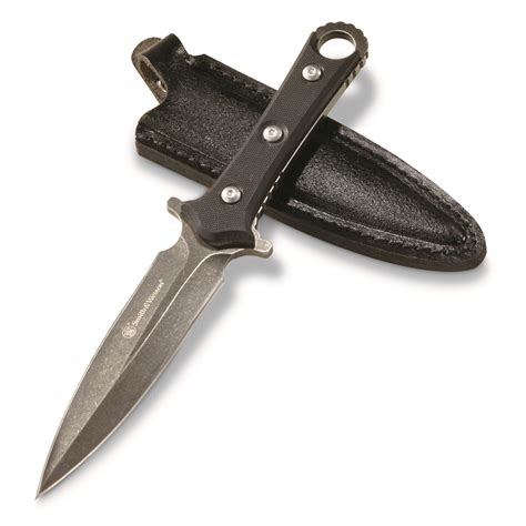Smith And Wesson Full Tang Boot Knife 696959 Tactical Knives At