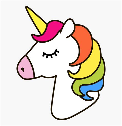 Unicorn Horse Drawing Clip Art Easy Simple Unicorn Drawing Hd Png