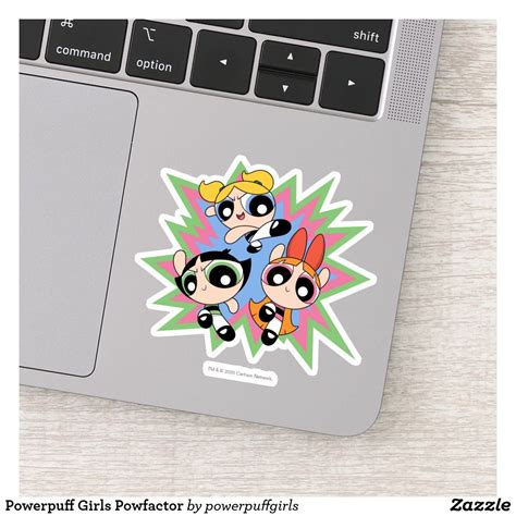 Powerpuff Girls Powfactor Sticker In 2022 Disney Sticker