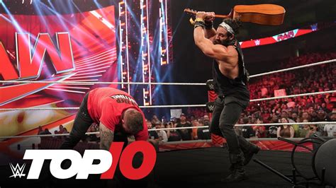 Top 10 Raw Moments Wwe Top 10 June 20 2022 Youtube