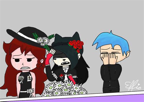 Fnf Crying At Garcellos Funeral By Effiesart On Deviantart