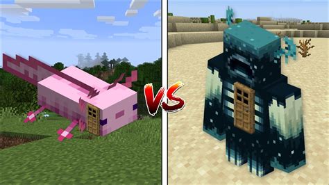 Minecraft Axolotl House Vs Warden House Mod Build Battle To Construct