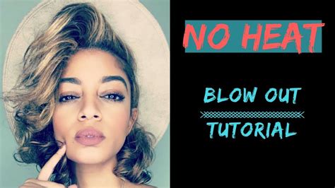 You can certainly straighten your hair at home without heat, but it won't be easy. No Heat Blowout! | How to Straighten Natural Hair - YouTube