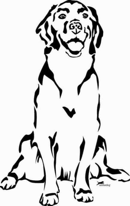 Labrador Dog Pet Decal Any Color Mercari Dog Stencil Dog Drawing