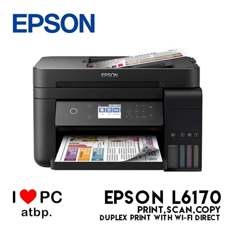 First of all download driver. Epson L6170 Printer (Wifi, Print, Scan, Copy, Fax, Duplex ...