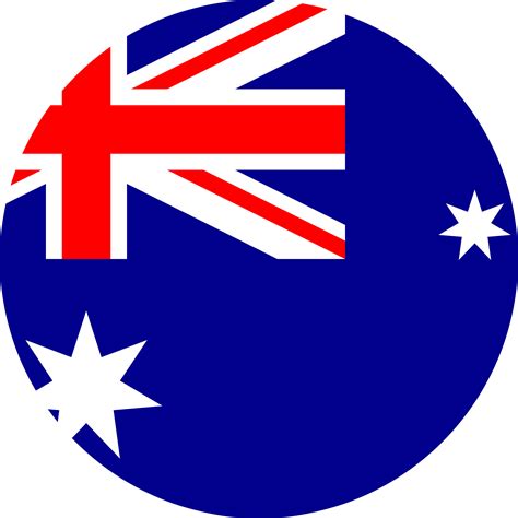 Australia Flag Round Png Mark Blasdale