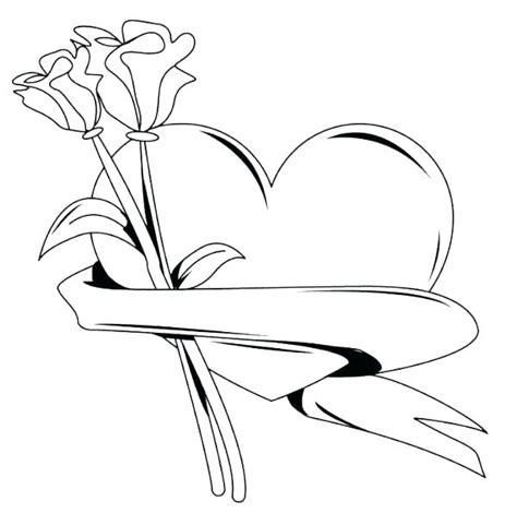 Our free coloring pages for adults and kids, range from star wars to mickey mouse. Roses and Hearts Coloring Pages - Best Coloring Pages For Kids