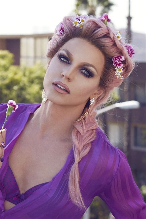 courtney act photography by mitch fong drag queen makeup drag makeup bts mode courtney act