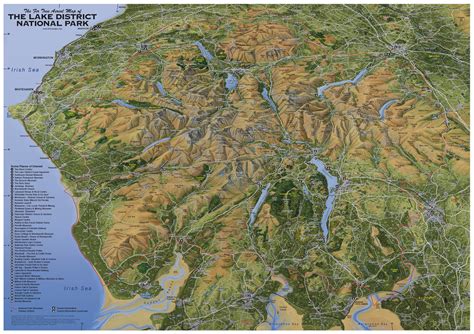 3000px x 1025px (256 colors). Lake District Aerial Map - Aiguille Alpine