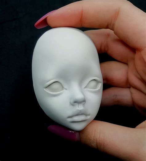 Silicone Mold Head Bjd Doll 25 Etsy